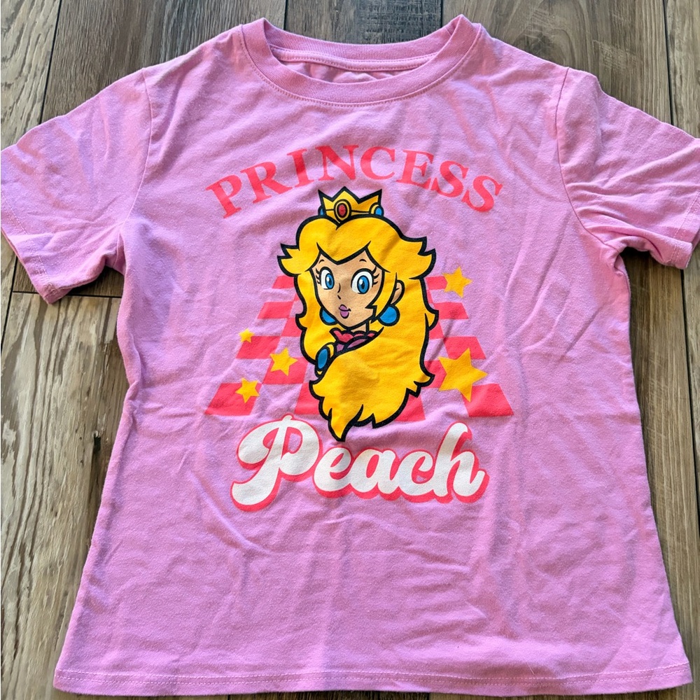 Nintendo Super Mario Pink Shirt